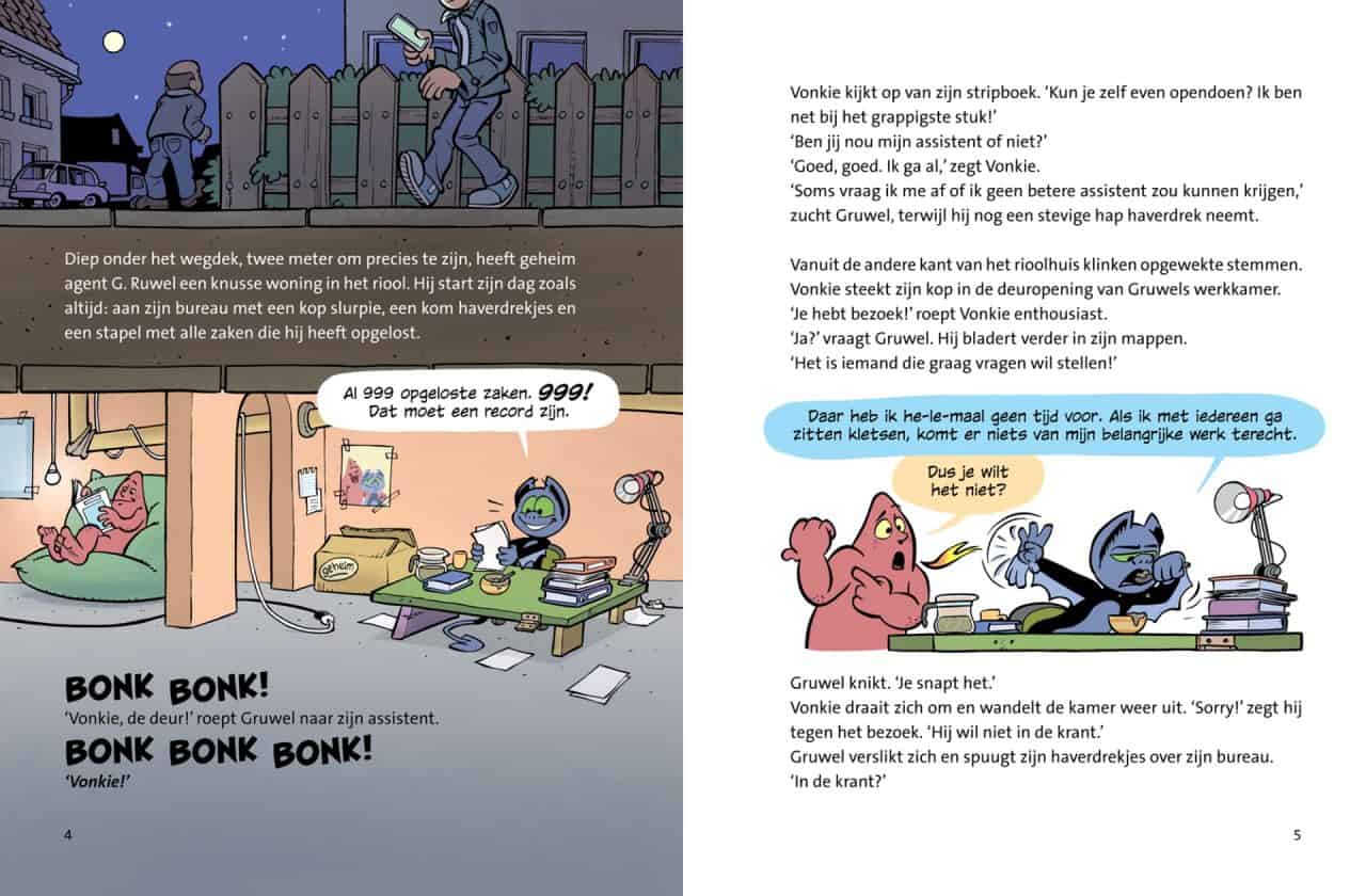 Beeldboek Geheim agent G. Ruwel - De zaak Roodbast | midden groep 6 - Afbeelding 3